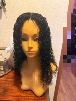 Get it done on a deal student practiced lace front human hair wig