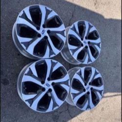 4 — 18x7 5x4.5 5x114.3 Stock Subaru Enkei Outback Crosstrek Wrx Forester Wheels Rims Only!!!!!!