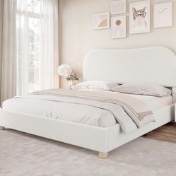 King Size Platform Bed 