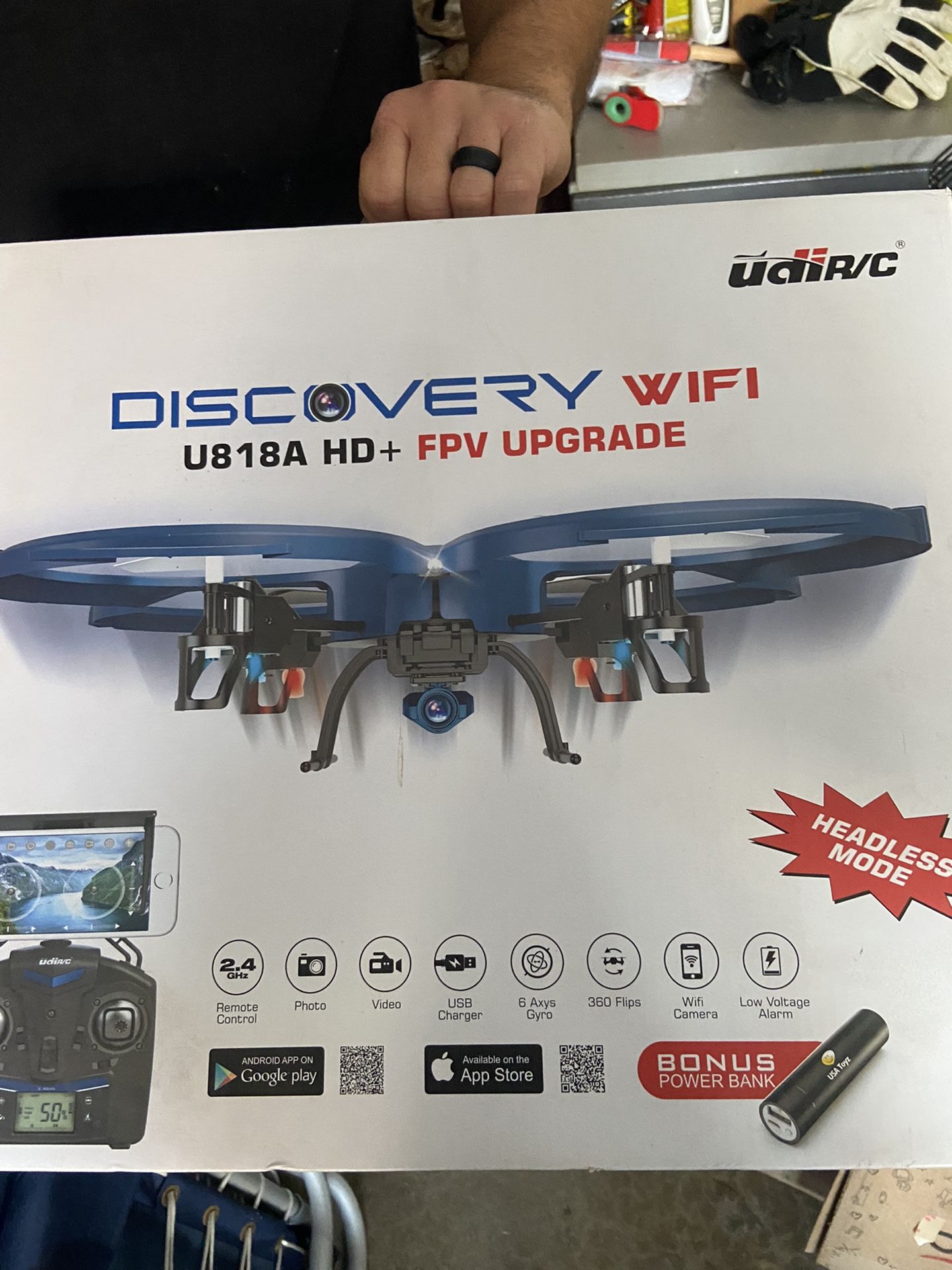 New Discovery wifi drone