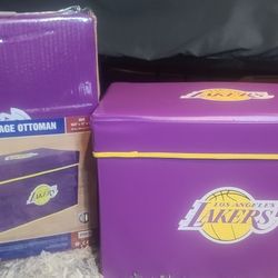 LAKERS OTTOMAN 