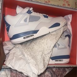 Jordan 4s  Industrial Blue