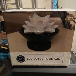 Beautiful LED Lutis Flower Fountain Light