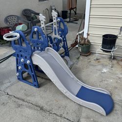 Slide And Swing Set