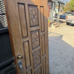 Wood Front Door