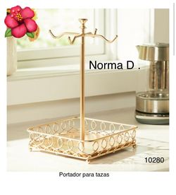 Portador para tazas nuevo en su caja 🌺 princess house 🌺