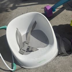 Ingenuity Simplicity Toddler Booster Seat - Gray