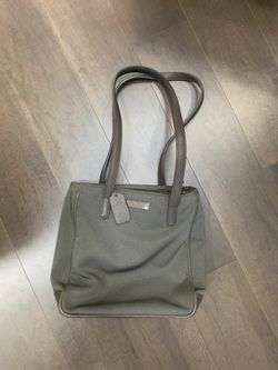 Coach Purse Grey Handbag
