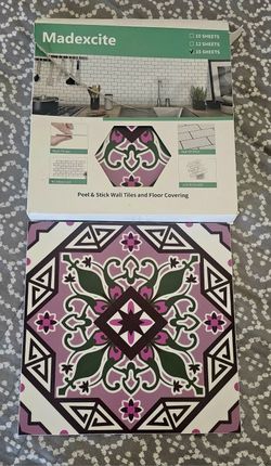 Madexcite Peel & Stick Tiles 15 Sheets