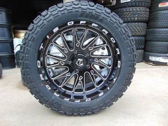 20X10 Black & Machined TIS Rims 285 50 20 Kenda RT 10ply Tires 5X150