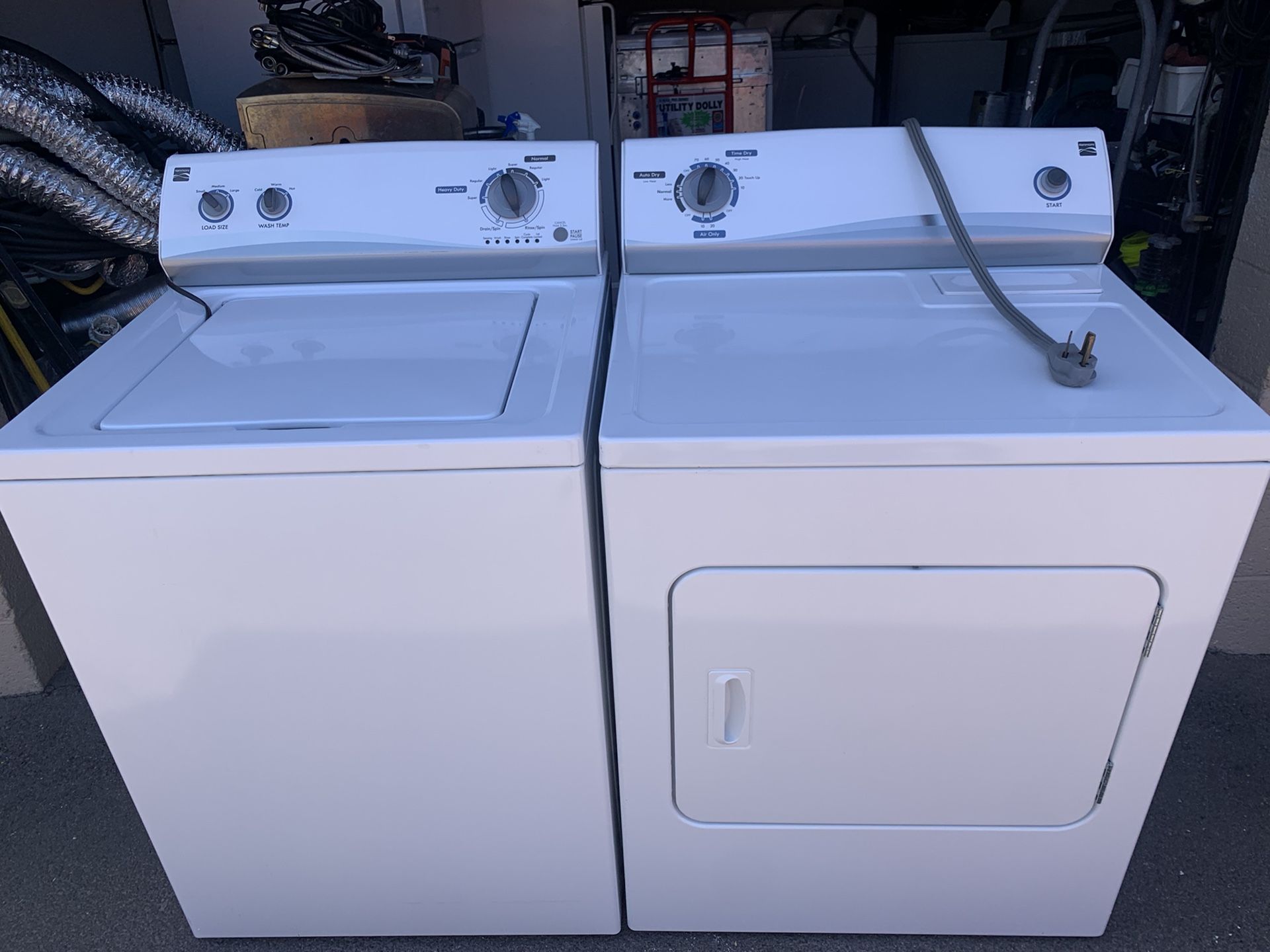 Kenmore Washer and Electric dryer
