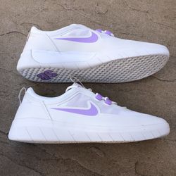 New Nike Sb Nyjah Free 2 White Lilac Shoes Men’s 9