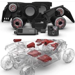 Friday-Saturday Súper Sale. Rockford Fosgate Stage 6 Audio For Can Am  Maverick X3 & Polaris Rzr (WE..Finance..