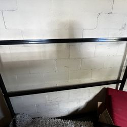 Queen bed Frame Plus Wood Slats  - P/u Only