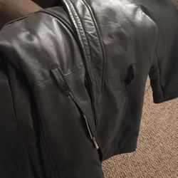 Fur Lined Genuine Leather Women's Jacket