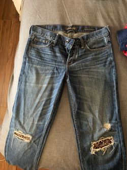Abercrombie and Fitch women’s boyfriend jeans