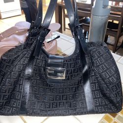 Fendi Shoulder Bag Vintage Authentic 