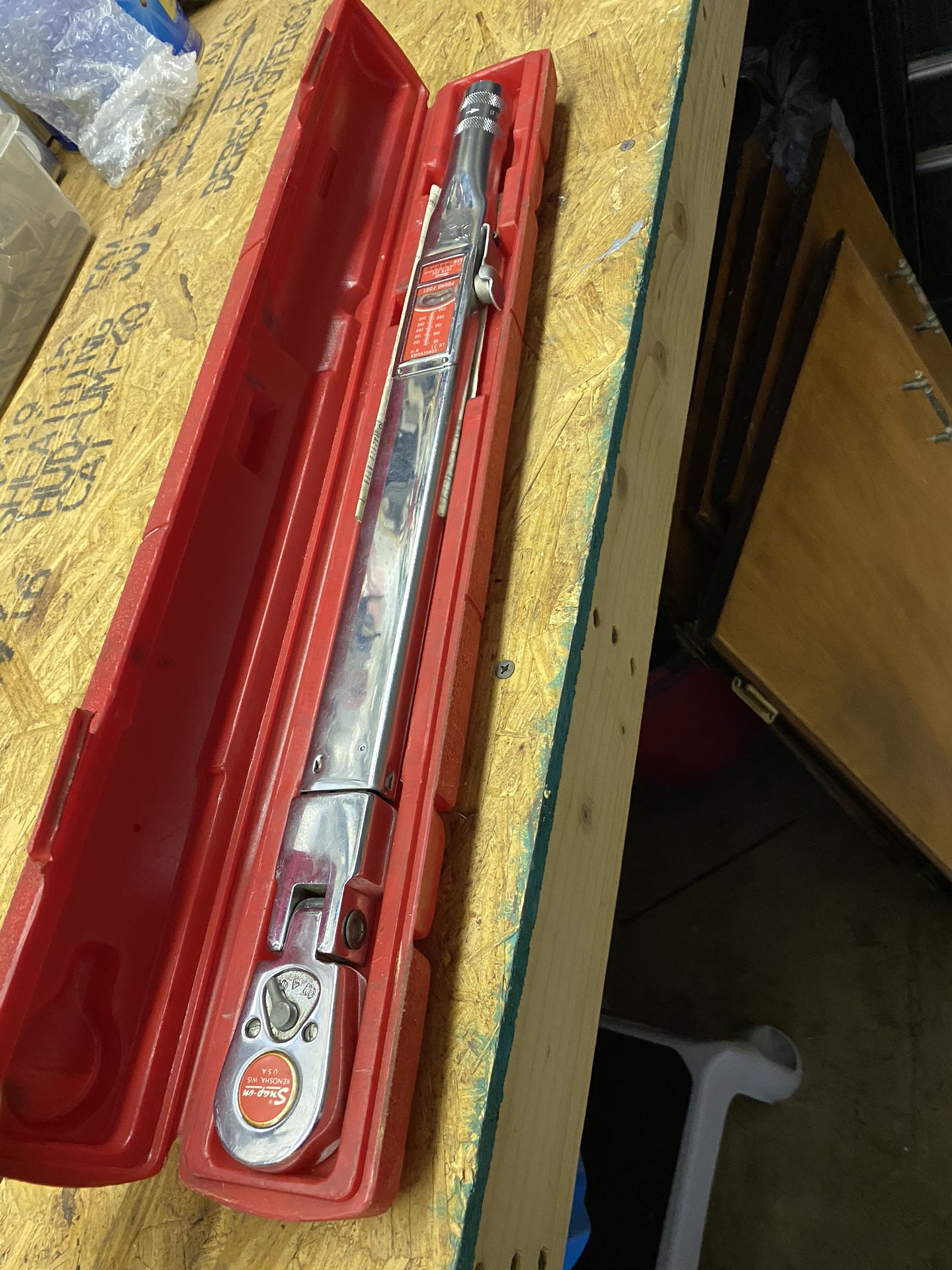 Snap on torch wrench