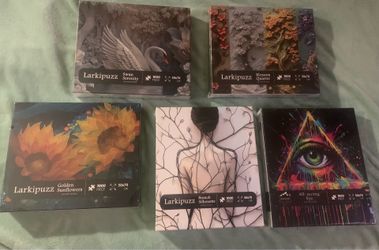 LOT OF 5 PUZZLES