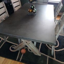Stone Kitchen Table 
