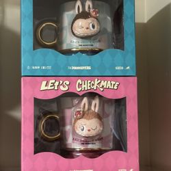 The Monsters let’s Checkmate Cup Pink And Blue