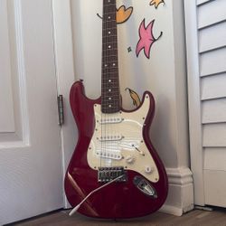 Jay Taylor Dark Red Electric Guitar