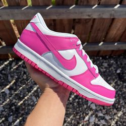 Nike Dunk Low Laser Fuchsia (Size 5.5Y, 6Y, 7Y)
