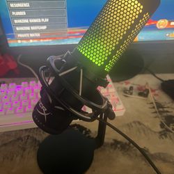 HyperX QuadCast S – RGB USB Condenser Microphone