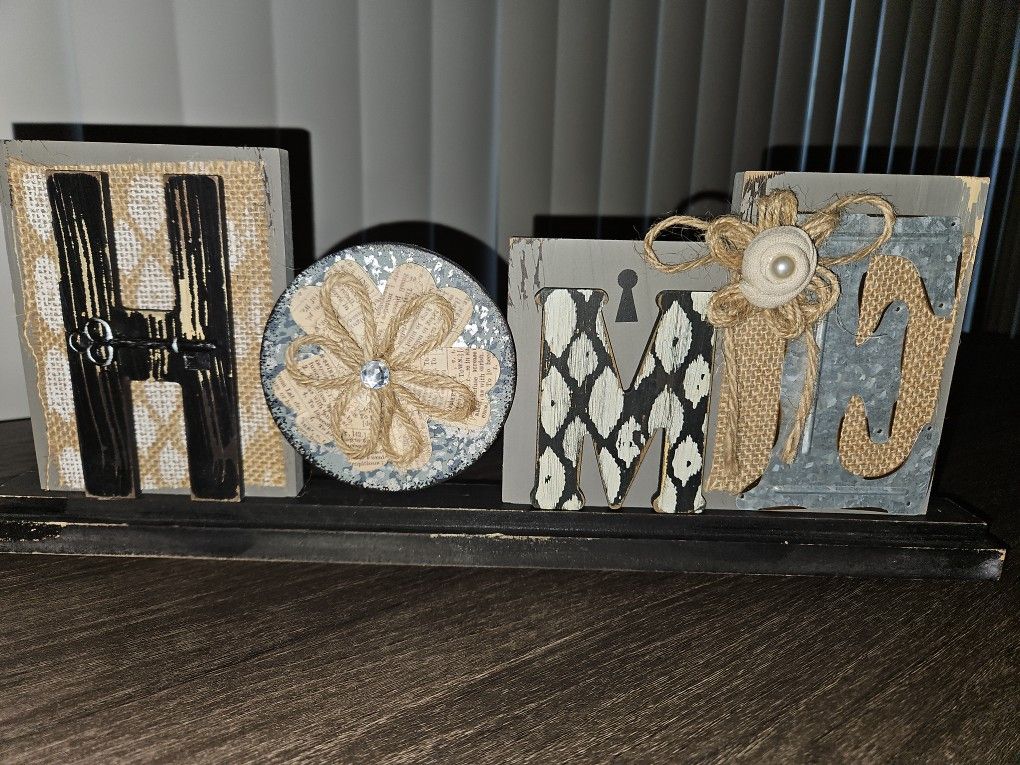Home Decor Sign