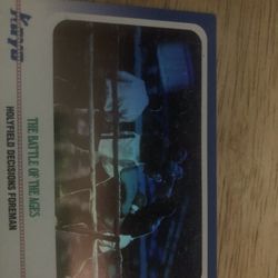 Boxing Reflective Card