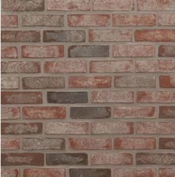 MSI Red Noble 10.5 in. x 28 in. Textured Clay Brick Look Mesh-Mounted Mosaic Tile (147.9 sq. ft./17 Cases)