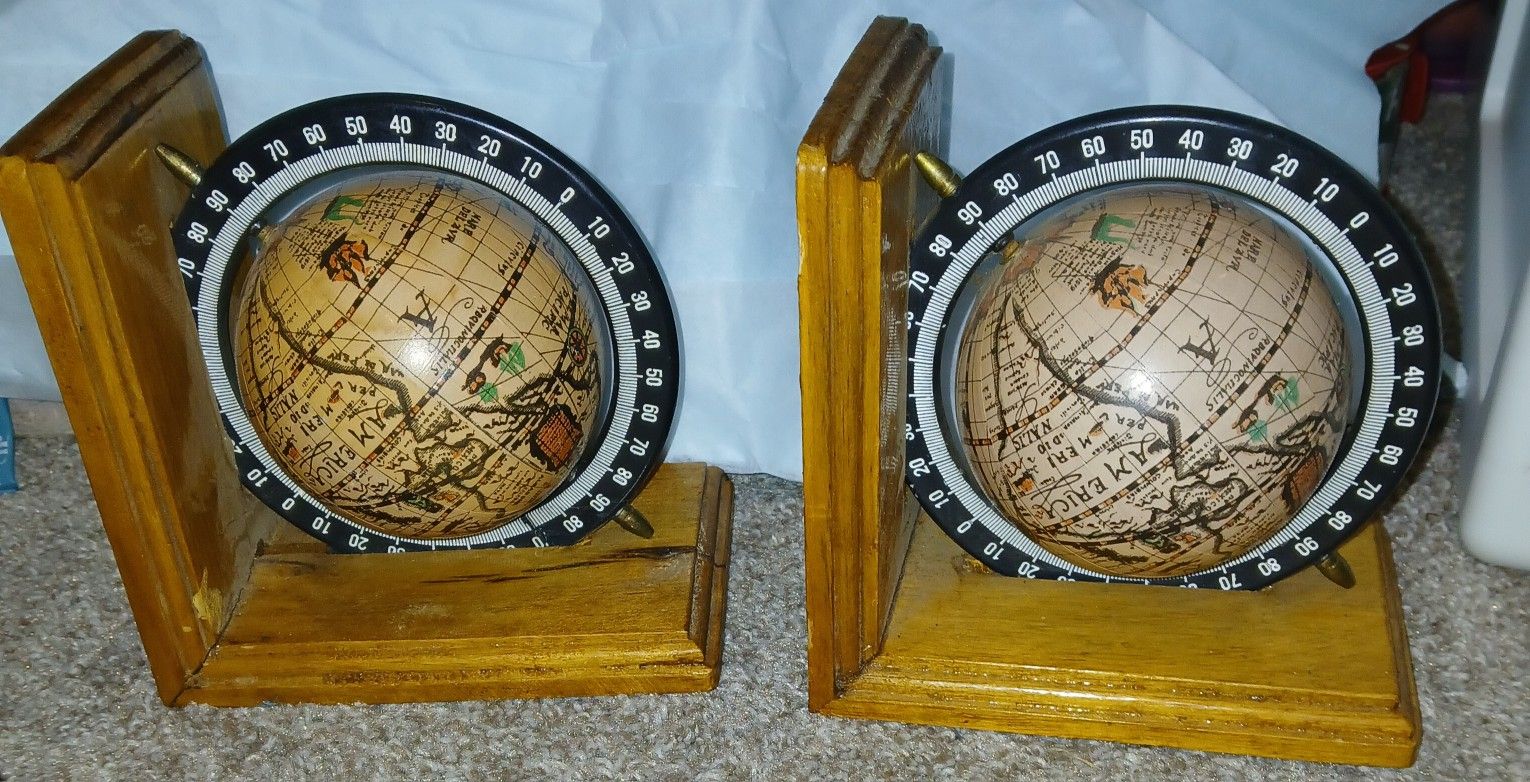 Vintage Mid Century Bookends From 60s