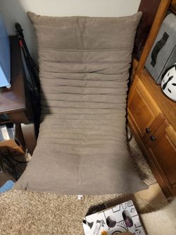 Side chaise chair folding