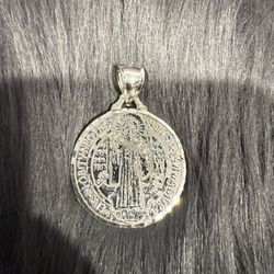 925 silver Gold Medallion Pendant