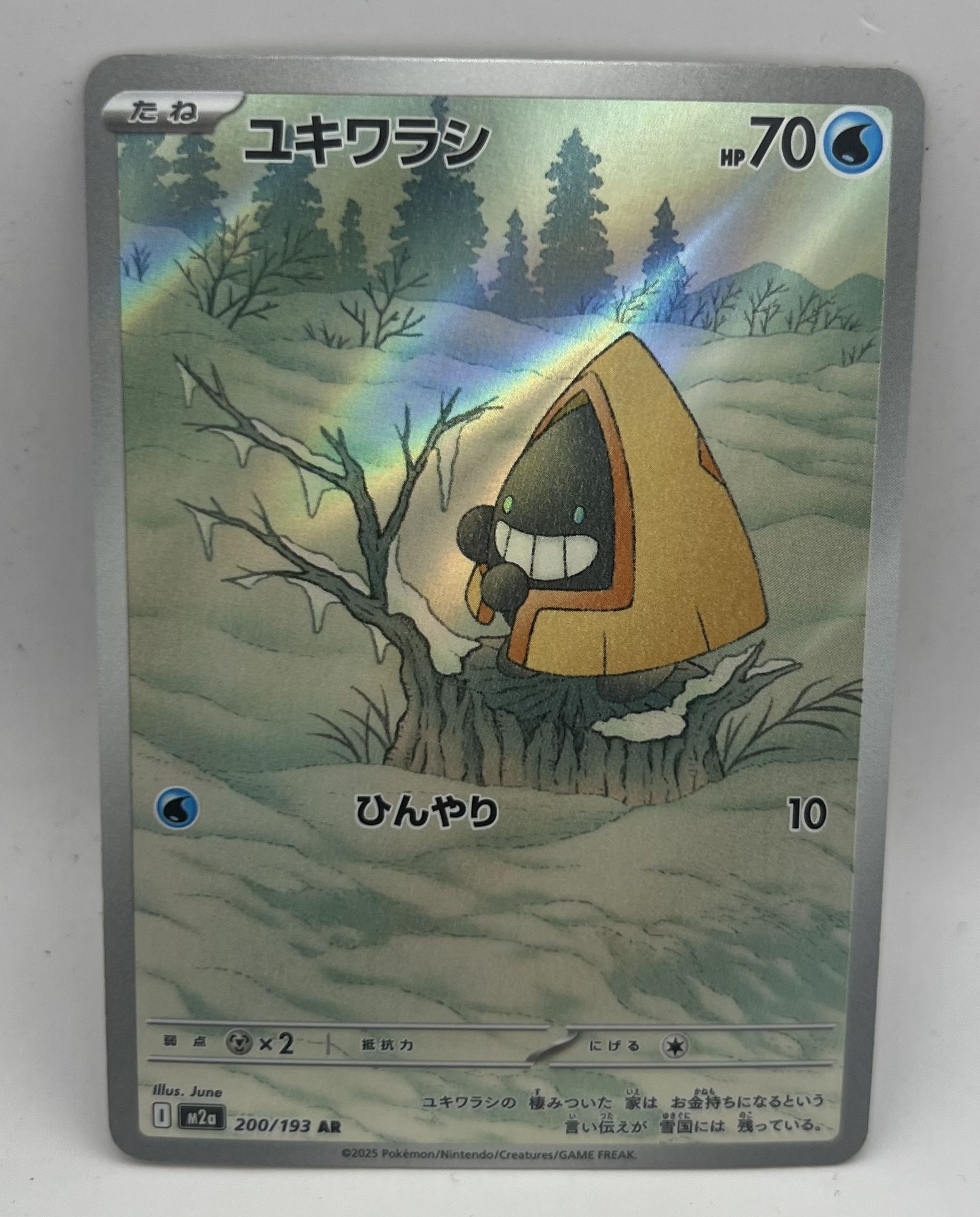 Pokemon Japanese Mega Dream Ex Snorunt AR Card # 200/193