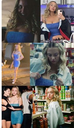 Cassie Howard blue dress worn in season 2 of euphoria