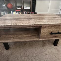 Baxton Studio Modern Oak Coffee Table 
