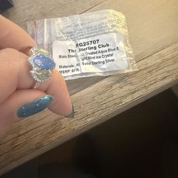 Bomb Party Size 9 Ring .925 Sterling Silver 