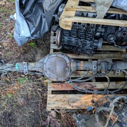 Ford 8.8 disc brake rear axle 3.73 LSD