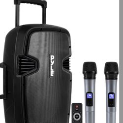 Pyle Speaker With Micróphones