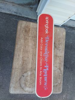 Springbok decorative plaque store display sign