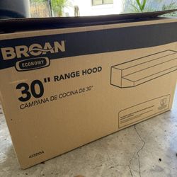 New In Box 30in Hood