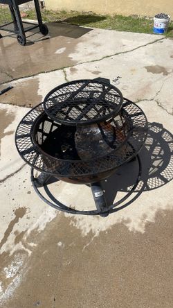 Fire Pit And Grill