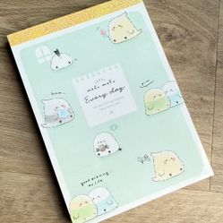 Cute Kawaii Birds Mofu Mofu A6 Memo NotePad Stationery