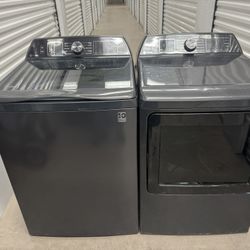 GE Profile Washer And Electric Dryer