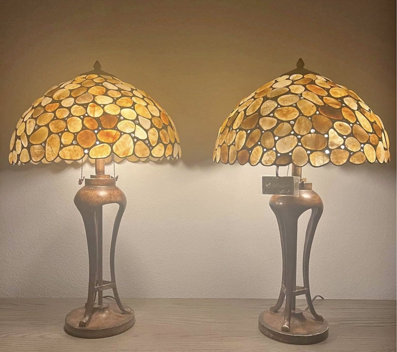 Beautiful Vintage Lamps By Colour Creations