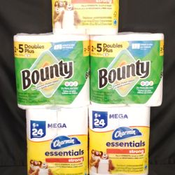Toilet Paper/Towels Papel Higienico/Toallas