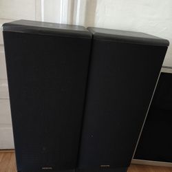 2 Onkyo Speakers, all working. no issues