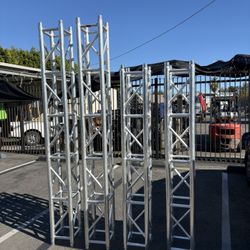 Aluminum Truss 8ft and 6ft with base plates