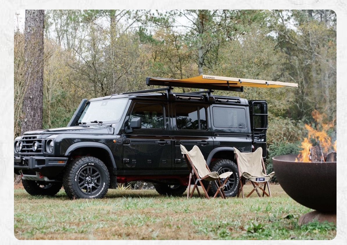 Kammok Crosswing Awning 7’ Tan